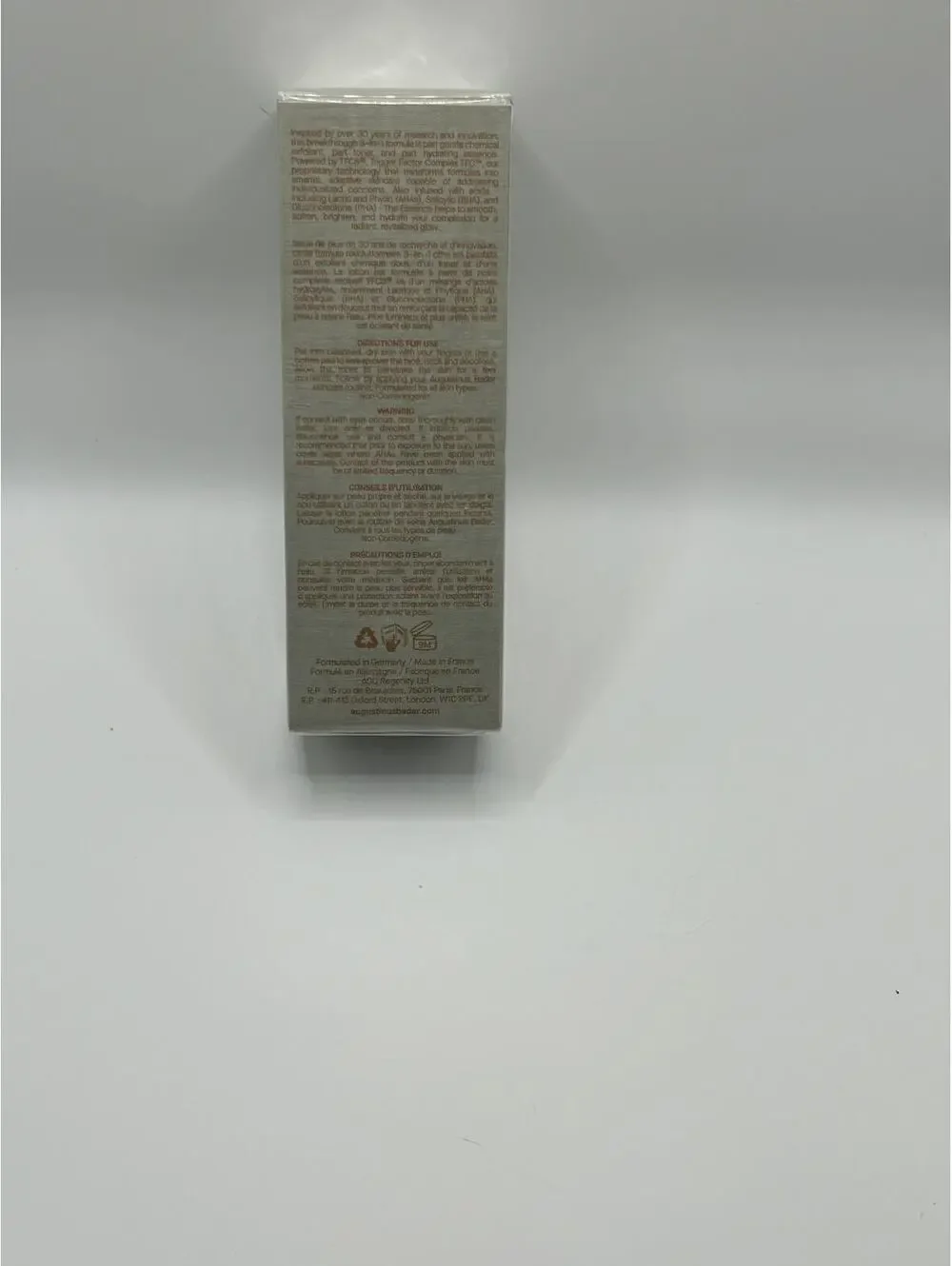 Augustinus Bader The Essence 3.38fl. OZ./ 100ml with TFC8